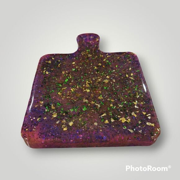 Gold Leaf Coaster Tray (Z185) - Picture 3 of 6